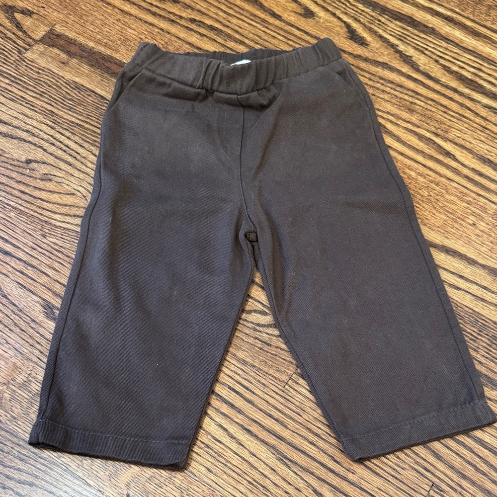 Kids Brown Pants jeans wide leg NWOT